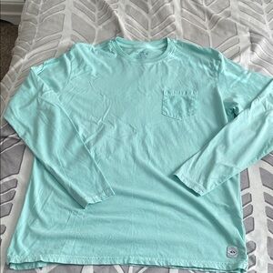 Men's Light Blue Long Sleeve Shirt